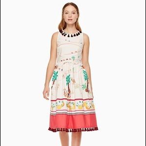 Kate Spade Desert Fit and Flare Dress Size 6